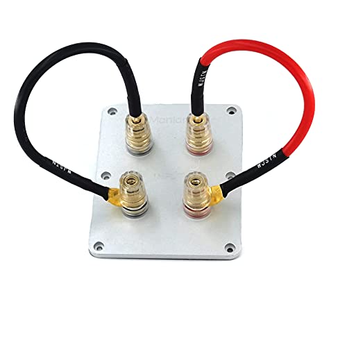 Conector banana 8 in HiFi WJSTN, 4 piezas miniatura 5