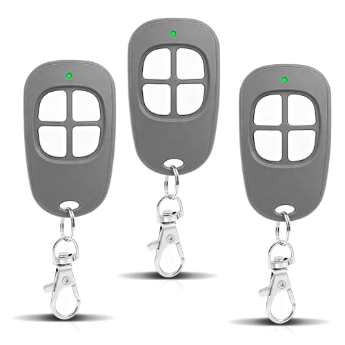 Lot de 3 AAM0049 Télécommande Portail et Garage – Compatible