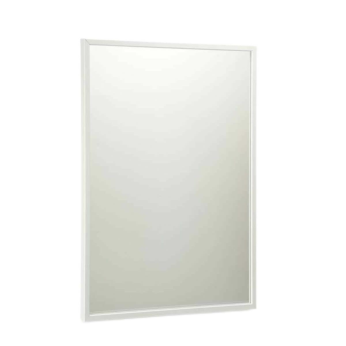 Gift Decor Espejo de Pared 50 x 72 cm Blanco Madera MDF (2 Unidades)