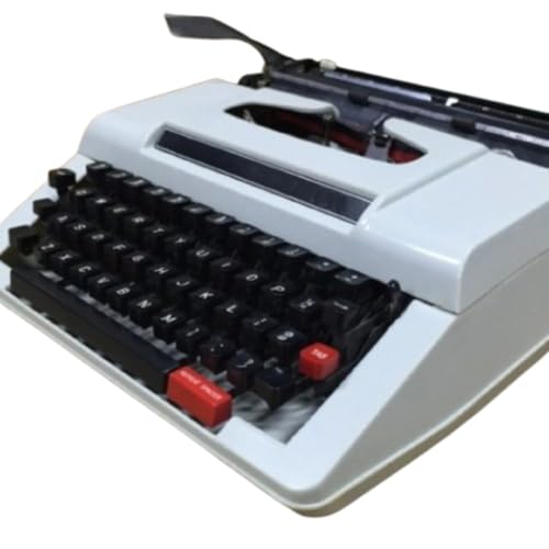 MRKU Macchina da Scrivere d'Epoca funzionante, Design Classico, Arredamento per