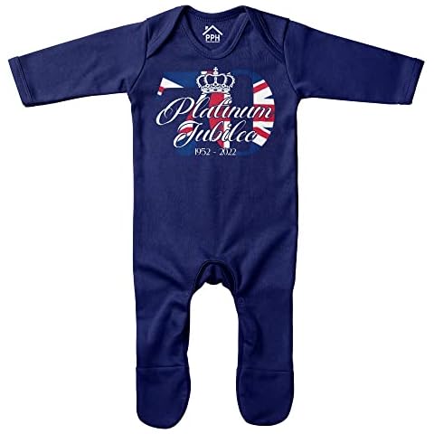 Platinum Jubilee Union Jack Romper for Babies Cover