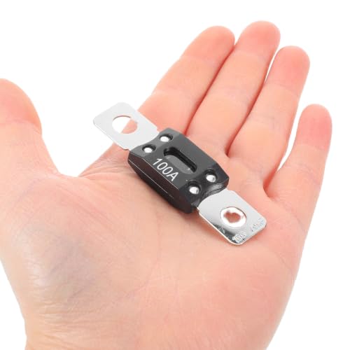 SHINEOFI 5 piezas Fusibles Mini Automotrices de Aleación de Zinc de Acción rápida para cajas de fusibles de vehículos y conexiones de amplificadores de automóvil para accesorios de cableado de camiones y mantenimiento vehicular miniatura 4