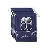 3. Amplios usos: la mejor bolsa de almacenamiento de zapatos o ropa para viajes, viajes, camping, pesca, equitación, senderismo, aventura; también es una bolsa de zapatos de gimnasio o ropa con cordón para yoga, baloncesto, fútbol, bádminton, voleibol, natación, etc.