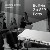 Zyxel PoE Switch 8 Port | Smart Managed Gigabit Netzwerk | GS1915-10HPv2 – Ansicht 4
