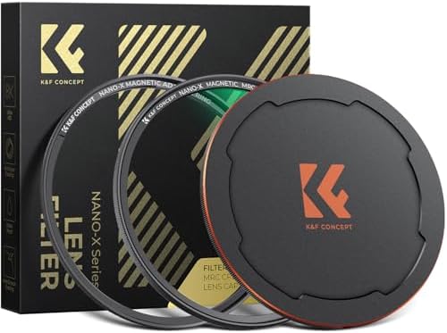 K&F CONCEPT Nano-Xcel 49mm Magnético Filtro Polarizador Circular,...