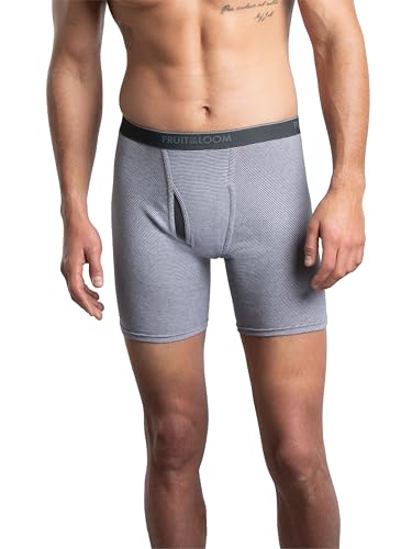 Image of Fruit of the Loom Men's Coolzone Boxer Briefs, Moisture Wicking & Breathable
