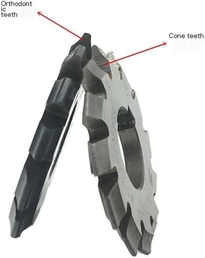 HSS Involute Gear Cutters Set M0.3 M0.5 M2.25 M2.5 M3 M4 M5 Modulus, PA20 Degrees NO.1-NO.8 Gear Milling Cutter 8pcs(2.0)