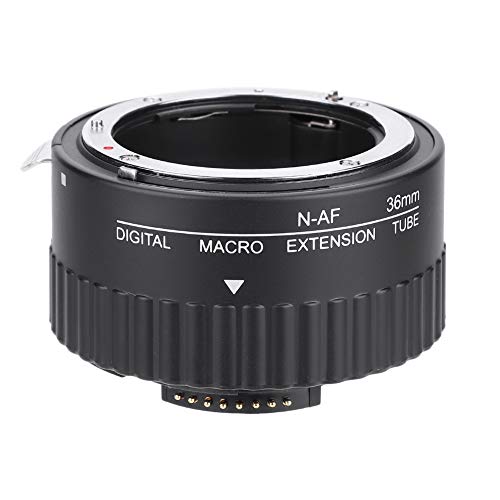 Lens Macro Adapter, Lens Tube, Macro Lens Ring for Nikon, for Camera (MK-N-AF1-B)