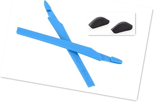Miniatura 9 de NicelyFit Kit de reemplazo de calcetines para orejas de templo para Oakley Crosslink Pro barrido interruptor marco de vidrio