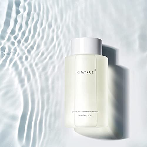 Kimtrue Gentle Eye & Lip Makeup Remover,Makeup Cleansing Oil With Bilberry & Moringa Seed Extracts, Double Action Of Water And Oil To Clean Quickly For Sensitive And All Skin Type- 150Ml/5.07 Fl Oz #TOP7