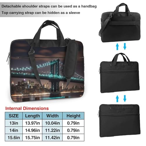 Maletín para laptop de Manhattan de 15.6 pulgadas TAyang 3