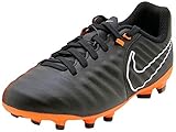 Nike Junior Tiempo Legend 7 Academy FG Cleats [Black] (4.5Y)