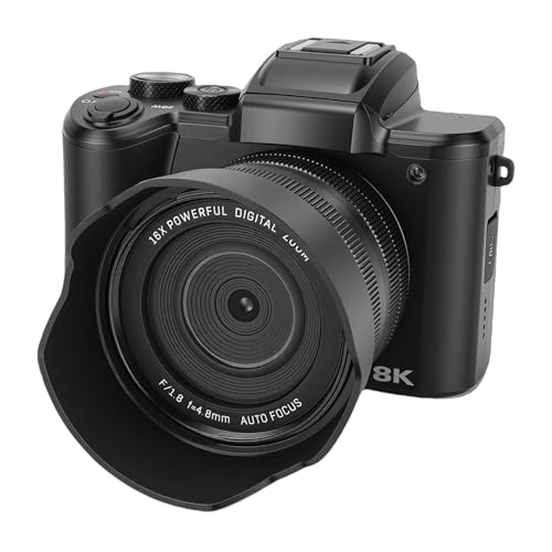 Appareil photo numérique 8K WiFi 88 MP avec mise au point automatique