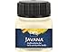 Produktbild KREUL 90966 - Javana Stoffmalfarbe für helle und dunkle Stoffe, 20 ml Glas vanille, brillante Farbe auf Wasserbasis, pastoser Charakter, zum Stempeln und Schablonieren, nach Fixierung waschecht