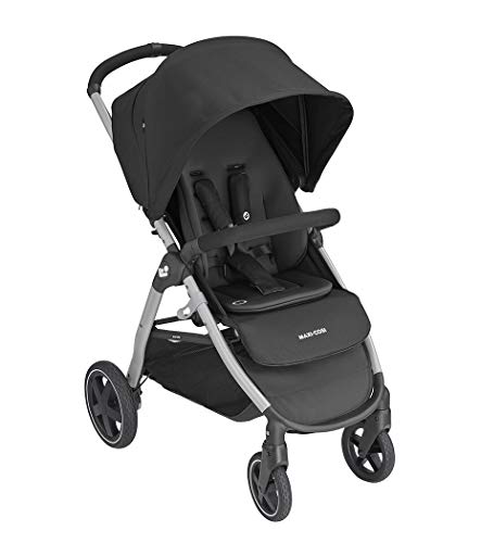 Maxi-Cosi Gia Essential Black Kinderwagen, 0 maanden tot 22 kg, met één hand inklapbaar, ligpositie met slaappositie… - Afbeelding 3