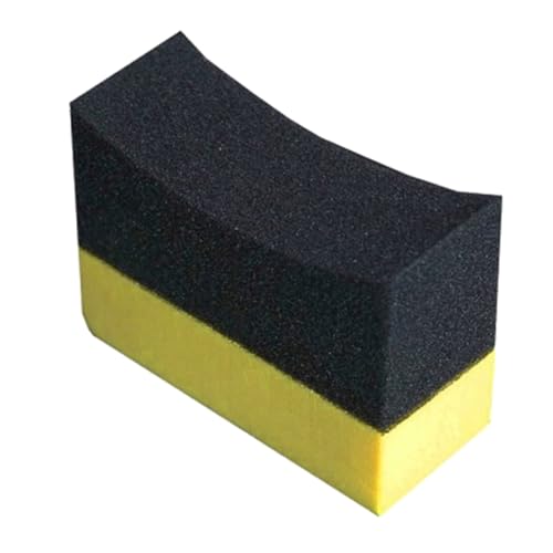 Mipcase Éponge de Lavage Auto Haute Densité PE Nettoyage sans Rayures Mousse Abondante pour Vitres et Pneus Bloc pour Voiture