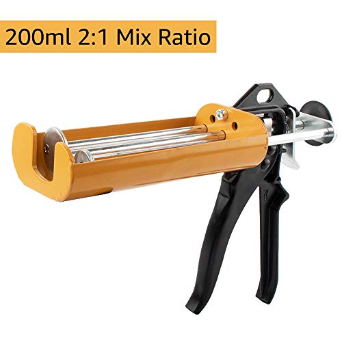Manual Epoxy Applicator Gun 200 mL/6.75 fl oz (2:1 Mix Ratio) Dual Component