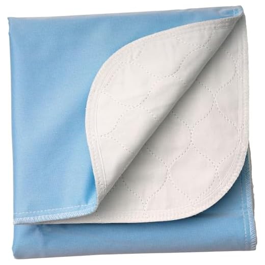 Waterproof Reusable Incontinence Bed Pads Washable Incontinence Underpads 8 Cups Absorbency，Non-Slip Mattress Protector for Adults, Kids and Pets(34"x 52" inch)