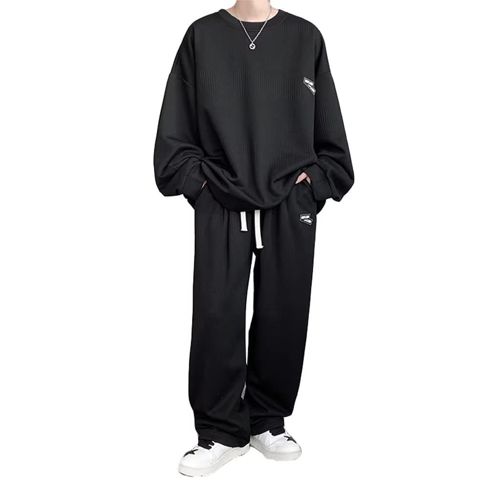 Amazon | [Trysimple] プルオーバー イージーパンツ セットアップ
