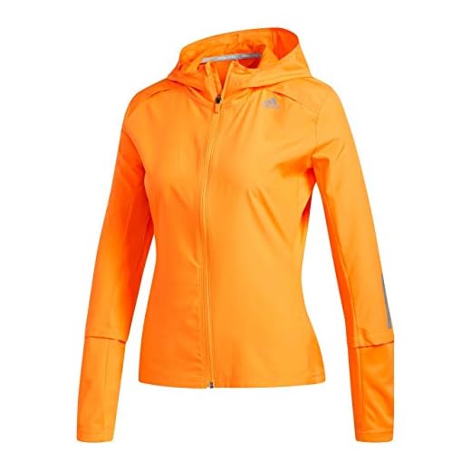 adidas dam respons vindjacka Hi-Res Orange XS