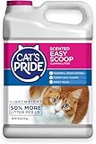 Cat's Pride Lightweight Clumping Litter: Flushable Easy Scoop - Powerful Odor Control - Scented, 10 Pounds