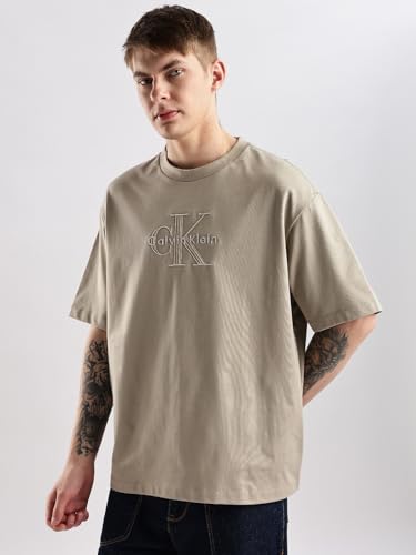 Image of Embroidered Logo Relaxed-Fit Cotton T-Shirt