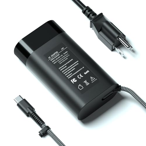 Yuncaiiz 65W Slim USB-C Laptop Charger for HP & Chromebook