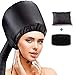 RESHUBO Casque Sèche Cheveux, Bonnet Chauffant Cheveux Soin, Bonnet Casque de Séchage pour Sèche-cheveux avec élastique pour Séchage Curling Conditionnant en Profondeur