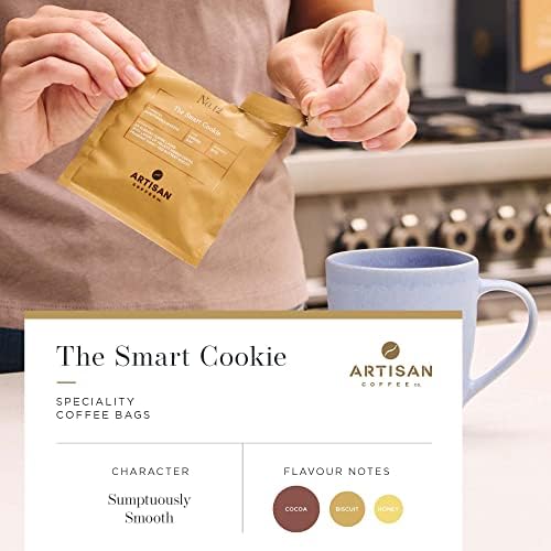 Artisan Coffee Co. The Coffee Bag Tasting Collection | Premium Speciality Coffee With Assortment of Characteristic Blends and Roasts | Brew In Cup | 100% Arabica Quality Beans | 18 Coffee Bags Pack