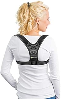Back Brace - Support Back Shoulder, Providing Pain Relief from Neck, Adjustable Back Straightener, Back and Shoulder, Comfortable, Padded, and Easy to Use