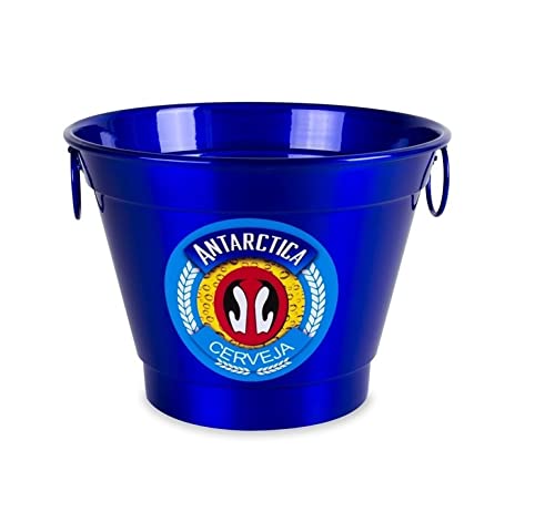 Balde de Gelo de Alumínio com Alças e Personalizados com Logo de Marcas de Cervejas Famosas 6L