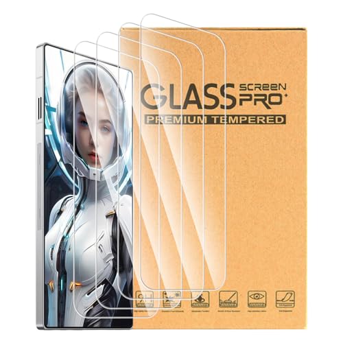 ESACMOT 4 �p�b�N �����ޗ� Nubia Red Magic 11 Pro+ (6.85 �C���`) �Ƃ̌݊������� ��ʕی�t�B���� - 9H�d�x HD�N���A �w��h�~ �ی�t�B����