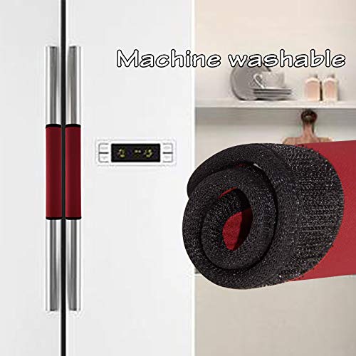 image for Miaowater Refrigerator Door Handle Covers Kitchen Appliance Decor Hand