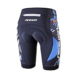 NICEWIN Cuissard de vélo pour Hommes Cuissard d'équitation pour vélo,Bleu,XXL