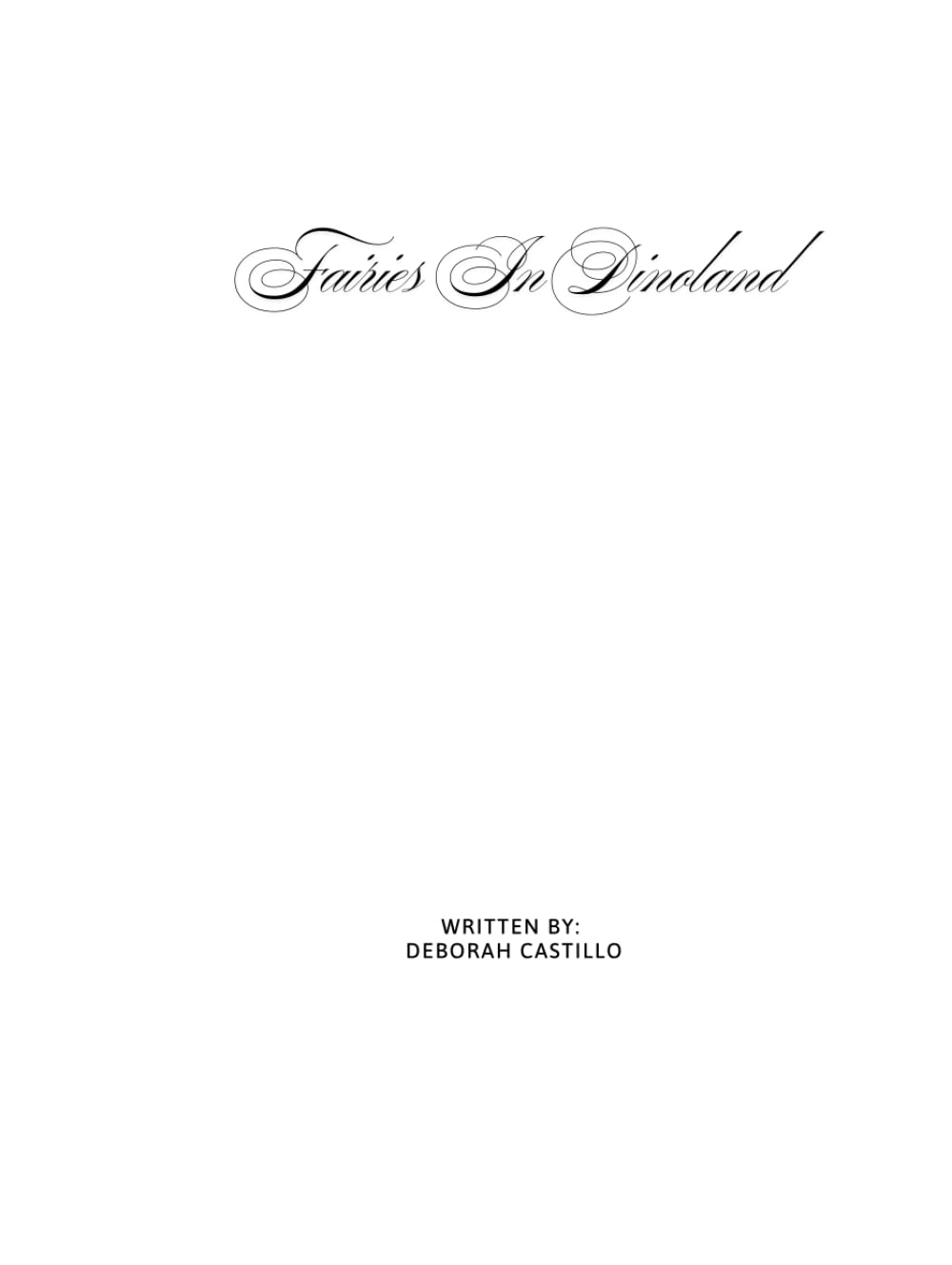 Fairies In Dinoland: Black and White (My Magical Life)