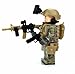 Battle Brick 1.6 Inches Tall Army Ranger OCP SF Soldier Custom Collectible Minifigure | Accessories Made in The USA | Genuine Military Minifig | Great Gift for Ages 10+ to Adult AFOL