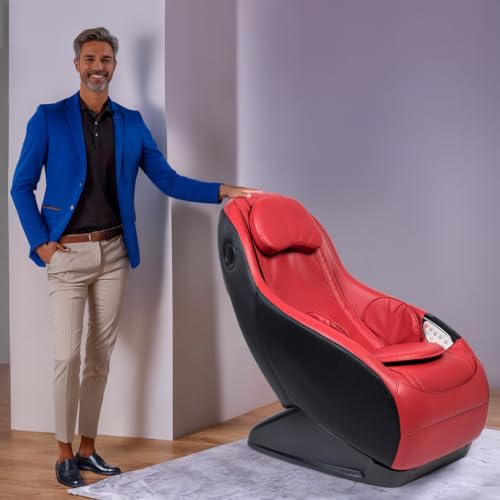 GLOBAL RELAX® | GURU Massage- und Entspannungssessel I Braun | 3 Massage-Modi | Luft-Vorprothesen-Funktion | 2D-Surround-Sound | Massagesessel mit Bluetooth I USB-System – Bild 6