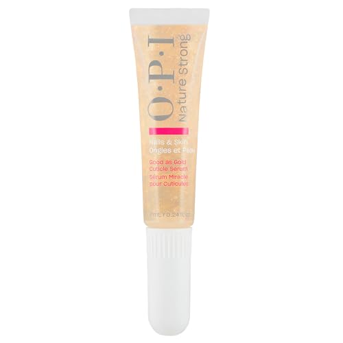 OPI Nature Strong Nails & Skin Good as Gold Nagelhautserum – Natürliche Nagelpflege | Reparatur für Nägel | Nagelhautöl für die Maniküre, 7ml