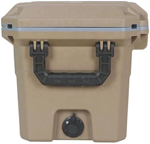 Tsunami Cooler Box, 30 Liter Capacity, Desert Tan
