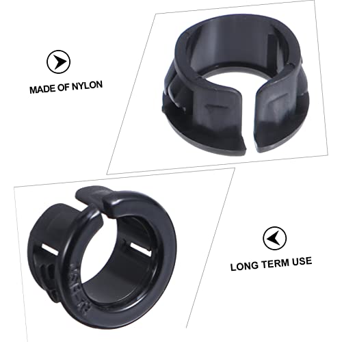 100pcs Cable Management Under Desk Shrink Tubing Cord Protector Cable Snap Grommet Snap Insulation Grommet miniatura 7
