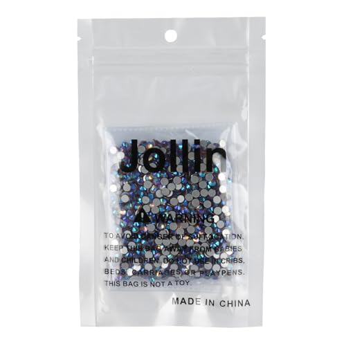 Image of Jollin Crystal Flatback Rhinestones for Crafts 4mm SS16, Light Purple AB | Glue Fix, 1440pcs Glass Rhinestones for Bedazzling, Clothes, Tumblers, Nail Art, Shoes, Bags, Caps & Accessories Decoration