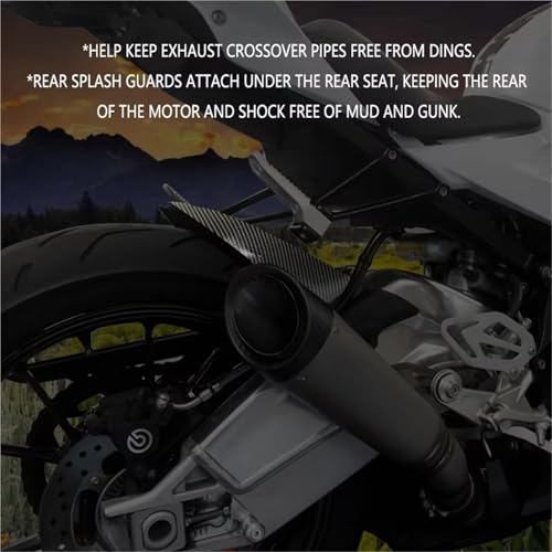 Guardabarros trasero de carbono para S1000XR modelos de 2015 a 2019 4