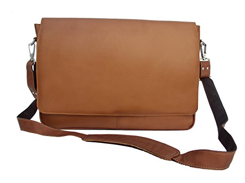 Professional Laptop Messenger, Saddle, One Size
