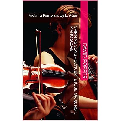 Spinning Song - Concert Etude, Op. 55 No. 1, Piano Score
