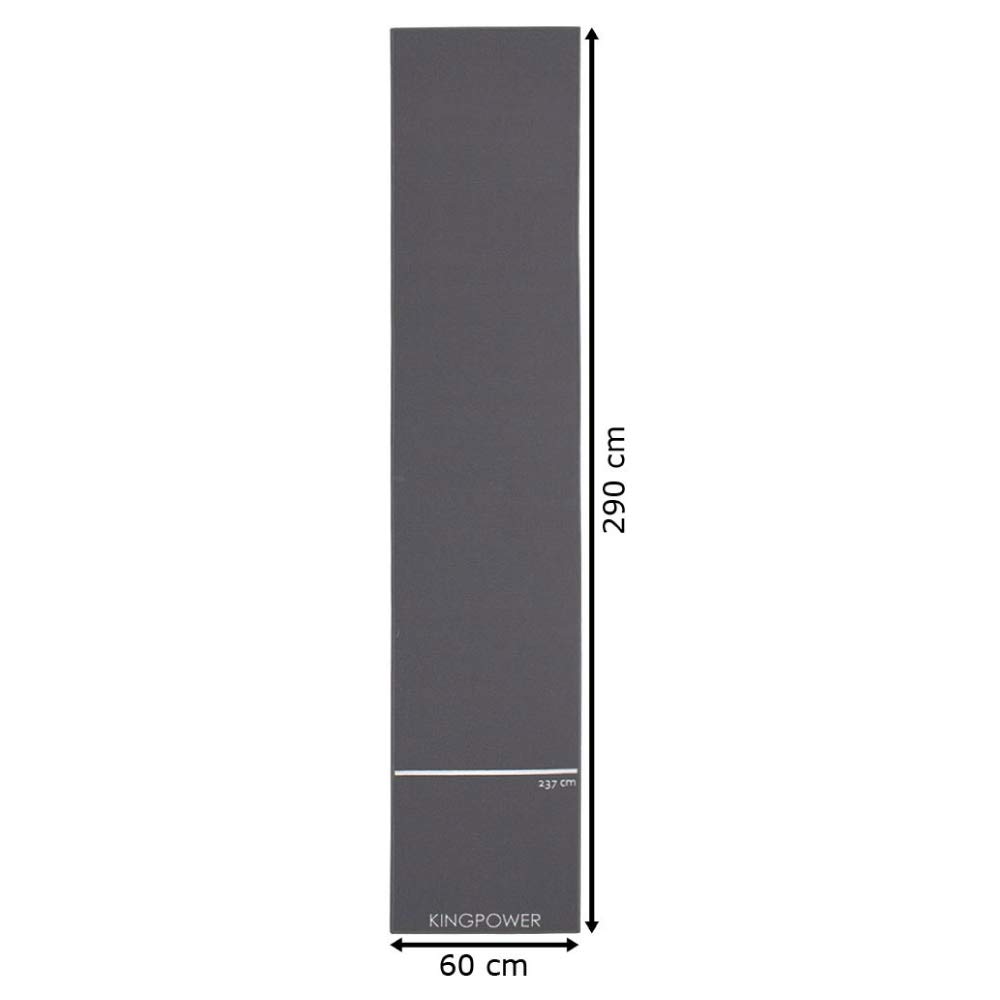Kingpower Dartmatte Dart Teppich Turnier Matte Abwurflinie Bodenschutz Zubehör Dartpfeile Dartscheibe Dartboard 2 Größen 237cm und 290cm Verschiedene Designs