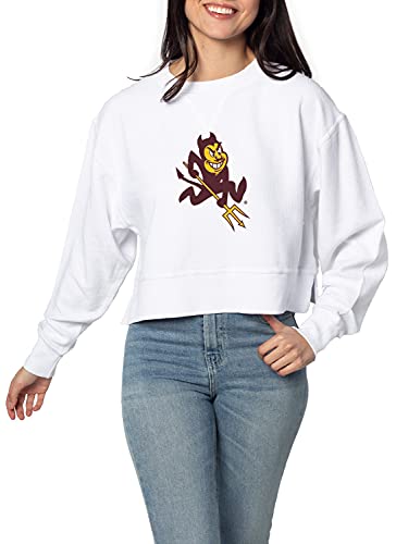 Image of chicka-d NCAA womens Corded Boxy Pullover