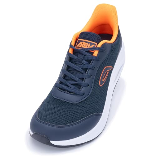 Image of IIV Mens Walking Shoes with Arch Support Wide Toe Box Tennis Sneakers Plantar Fasciitis Running Shoes