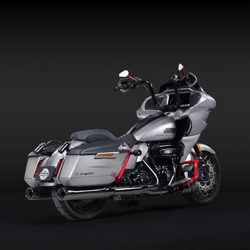 Advanblack Saddlebag Lid Covers, protectores impermeables compatibles con 2023-2025 CVO Street Glide, CVO Road Glide, CVO Road Glide ST, Street Glide, Road Glide miniatura 2