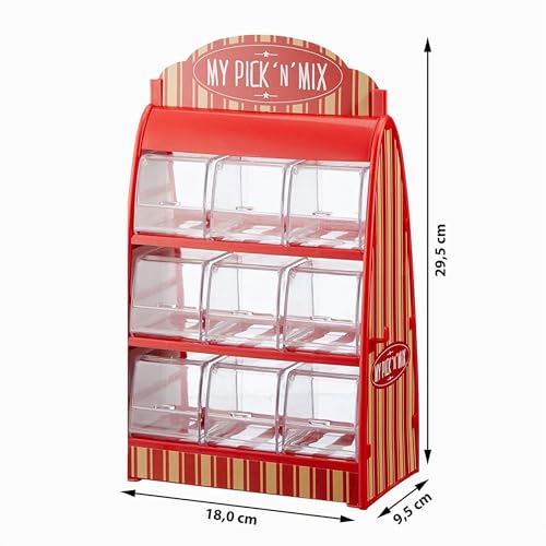 Distributeur de bonbons avec compartiments pour doser les goûters - 4