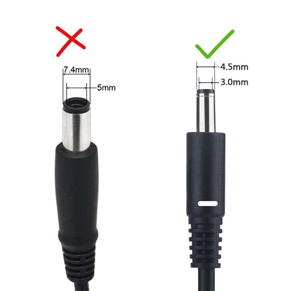 Alimentatore Caricabatterie da Auto per Dell Latitude 12 14 15 Dell lnspiron 11 13 14 15 17 Dell XPS 12 13 Dell Vostro 13 14 15 LA45NM130 LA45NM131 LA45NM140 HA45NM140 19,5V 90W 65W 45W